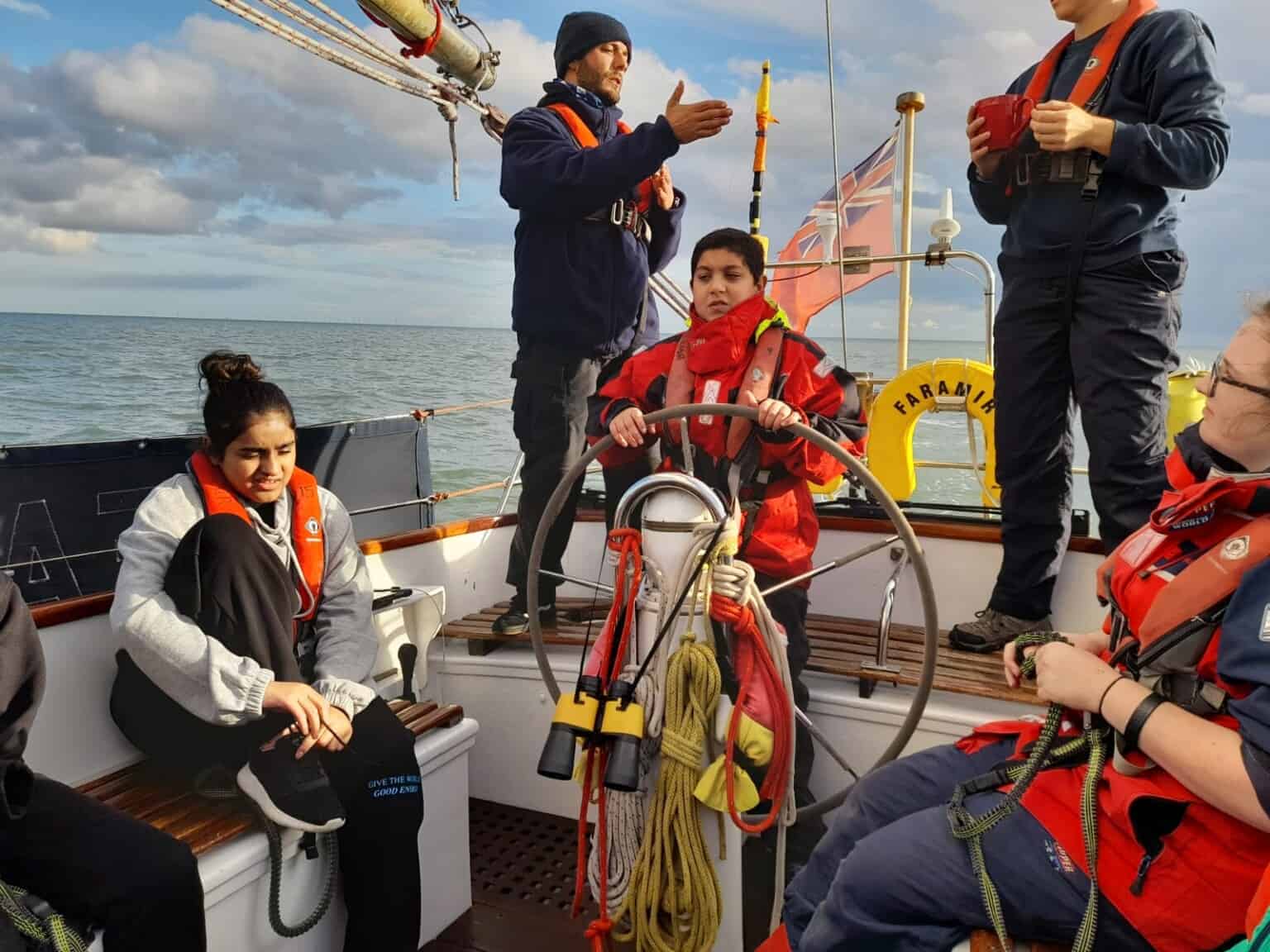Endeavour&rsquo;s Adventure Fund tall ship sailing activity